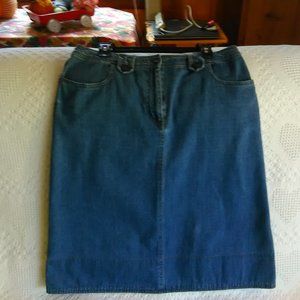 Denim skirt